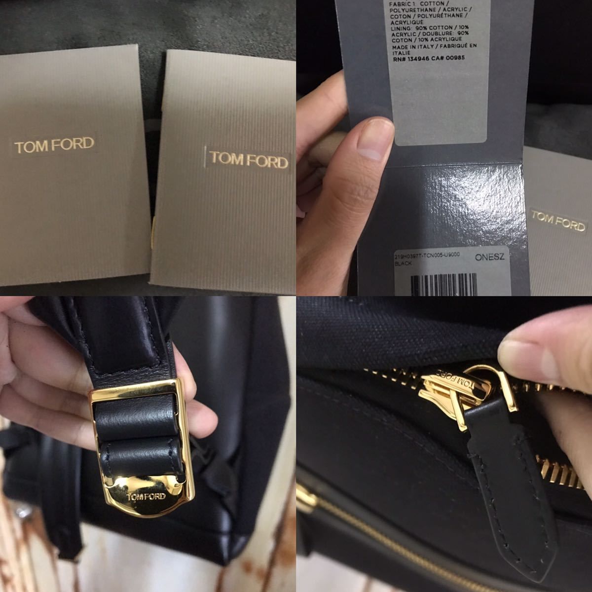 新品!付属品完備☆19AW☆トムフォード TOM FORD バックパック