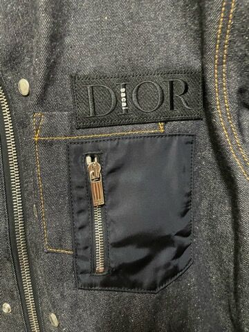 貴重!50サイズ☆DIOR AND SACAI コラボ オーバーシャツ デニム 売上高ランキング 【10月末まで大幅値下げ】Dior×sacai オーバーシャツ デニムジャケット Gジャン/デニムジャケット