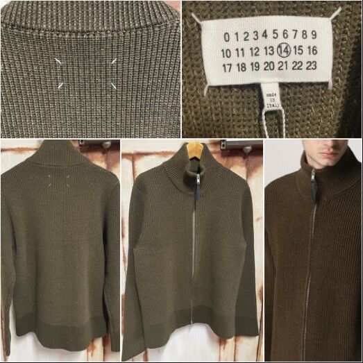 新品タグ付き☆Maison Margiela メゾンマルジェラ ドライバーズニット 新品タグ付き☆Maison Margiela メゾンマルジェラ ドライバーズニット