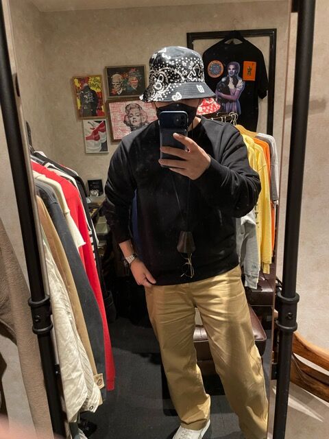 BTSジョングク着用!RHUD バンダナ柄 ペイズリー バケットハット BTSジョングク着用!RHUD バンダナ柄 ペイズリー バケットハット