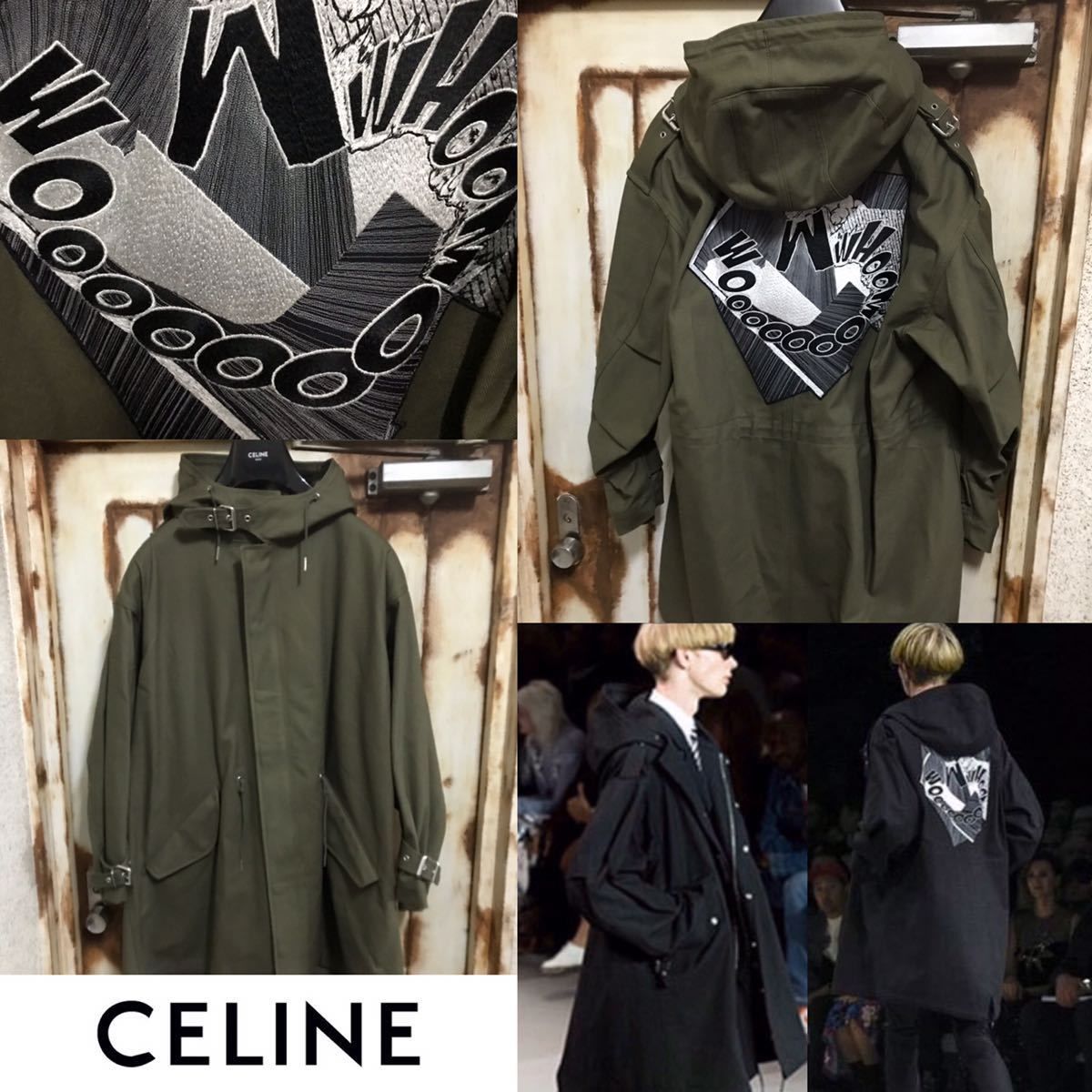 セリーヌ CELINE モッズコート CHRISTIAN MARCLAY CELINE 19ss