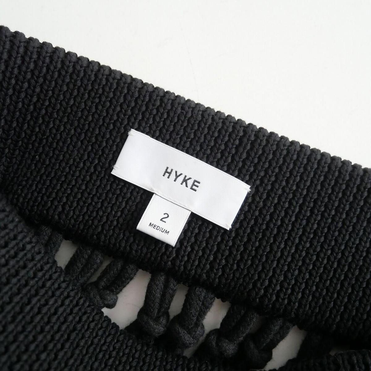 2023 / HYKE ハイク / ROPE NET SKIRT ロープネット スカート 2