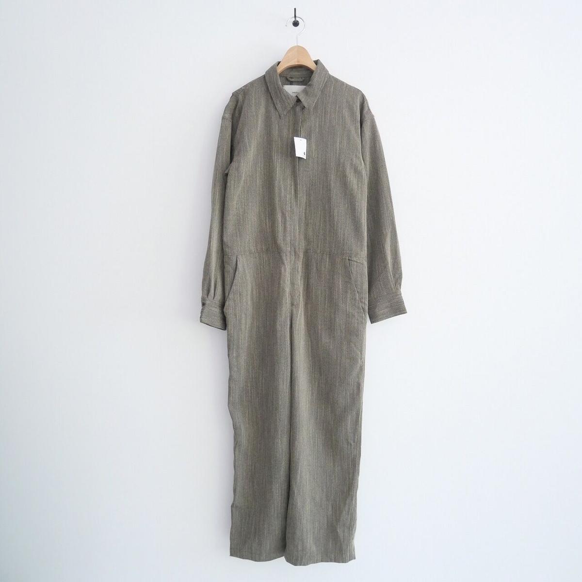2021AW 未使用 / TODAYFUL / Herringbone Shirts Comb 2022特集 riさま 38 ヘリンボーンシャツコンビネゾン TODAYFUL 専用 オールインワン