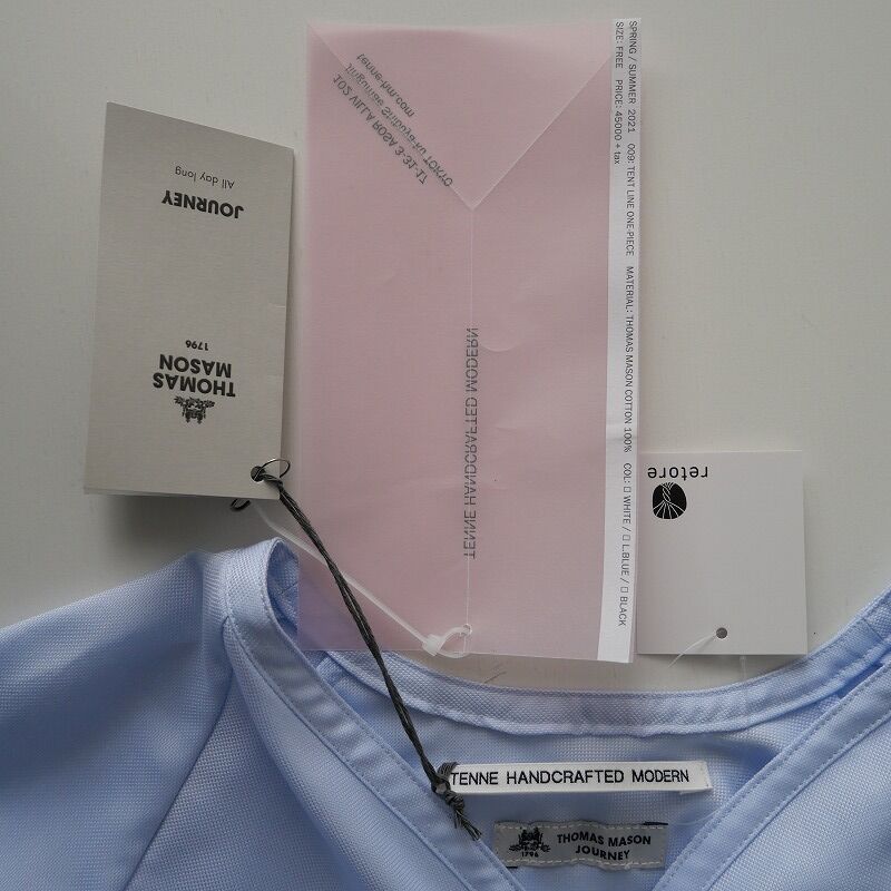 タグ付新品未使用TENNE HANDCRAFTED MODERN ワンピース TENNE HANDCRAFTED MODERN ワンピース