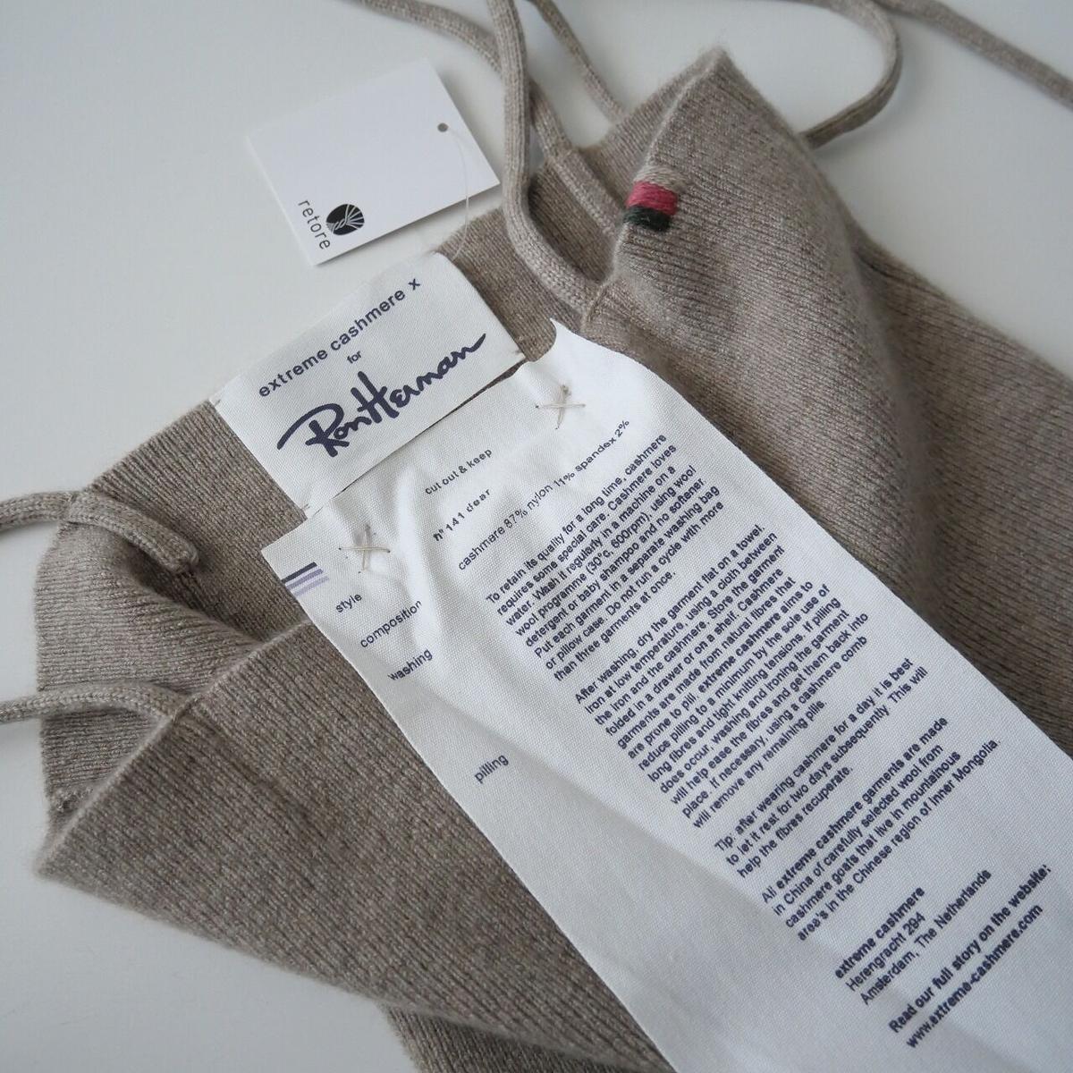 2021AW今季 / extreme cashmere / Cashmere Camisole / Ron Herman別注 2111-0284