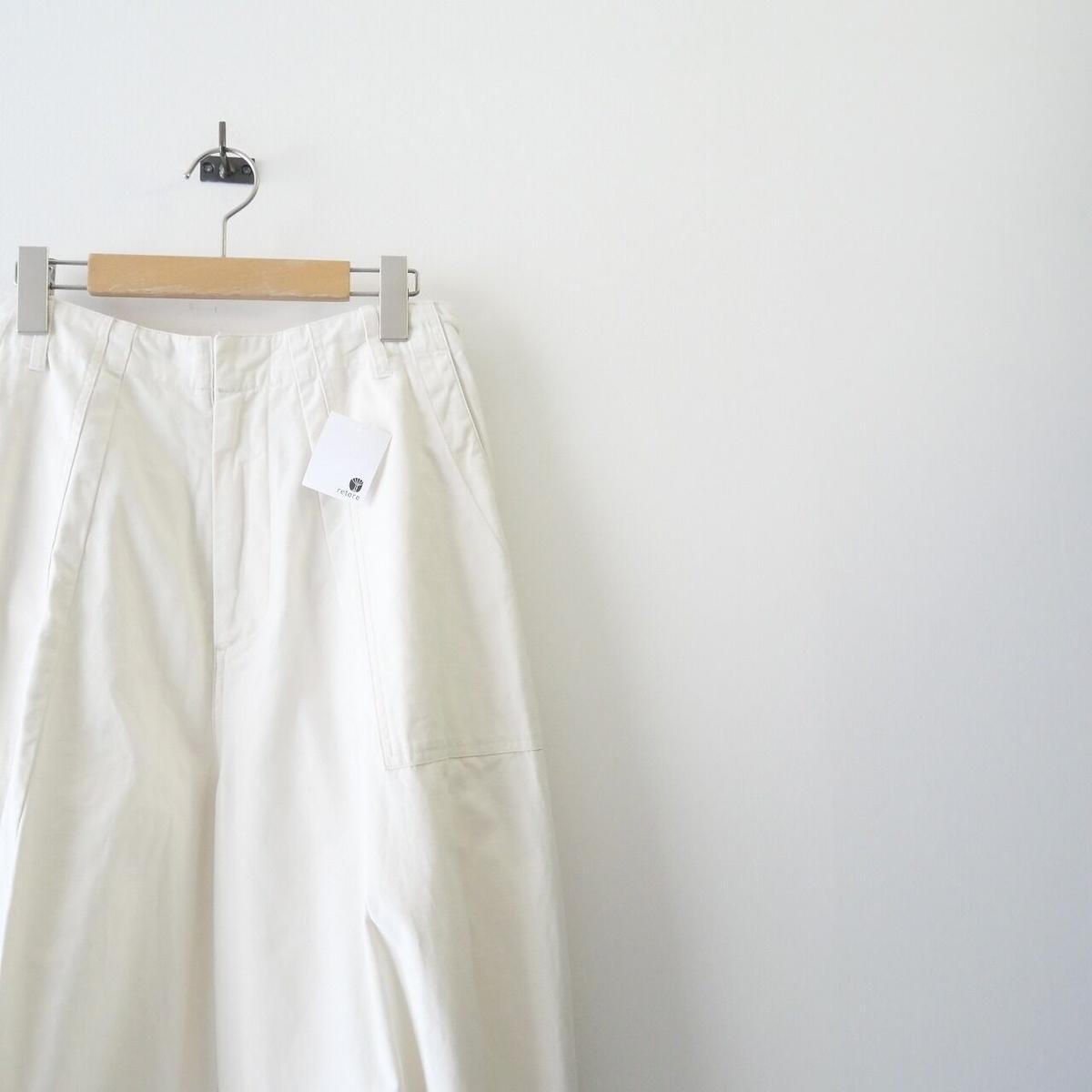 2020 / ARGUE / VINTAGE TWILL COTTON BAKER PANTS / 2110-1270