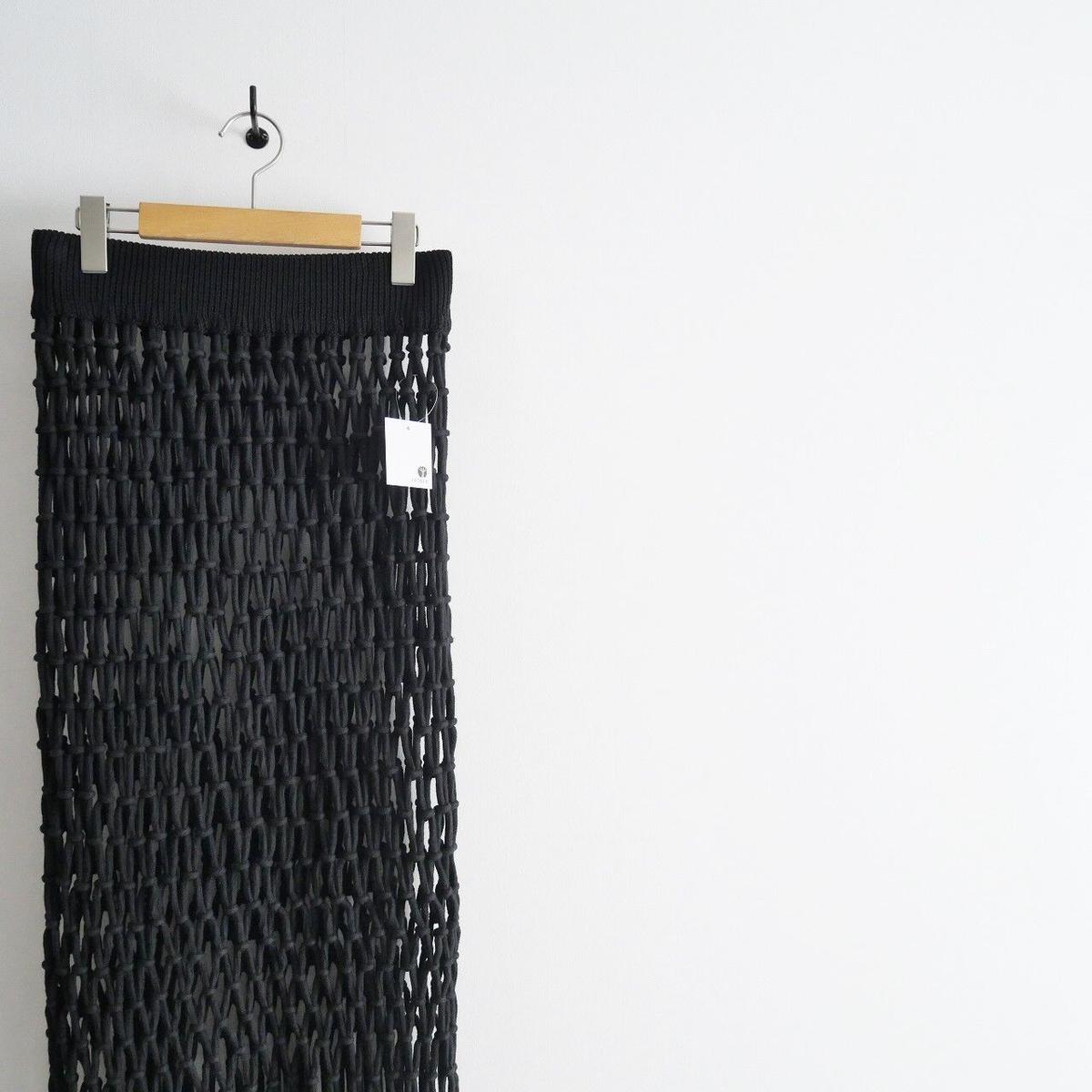 2023 / HYKE ハイク / ROPE NET SKIRT ロープネット スカート 2