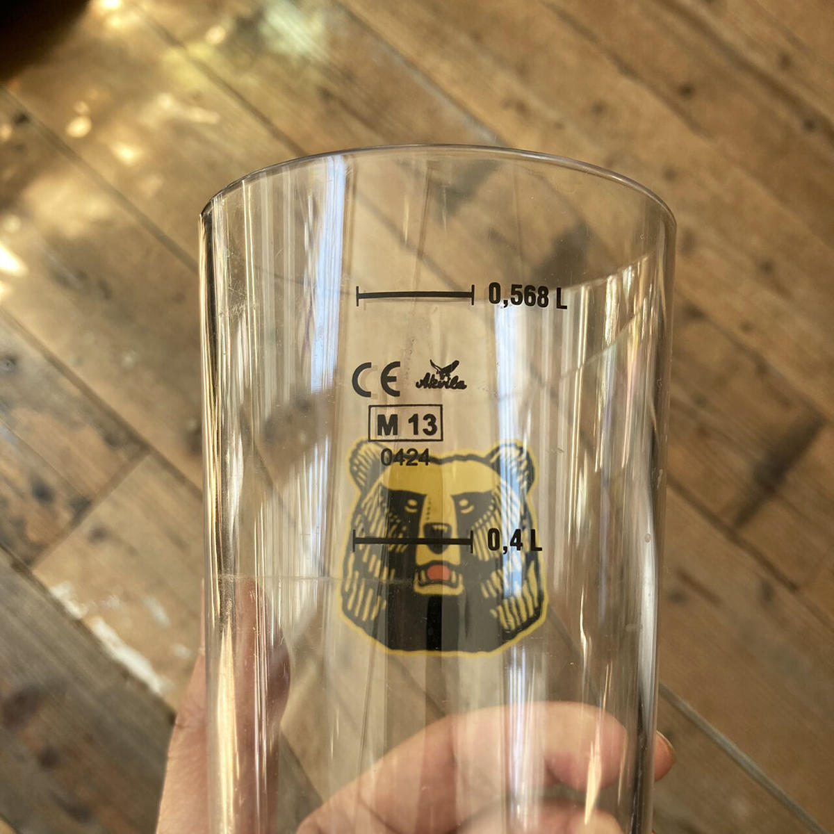 激レア！3ℓビールグラス 2つあります！