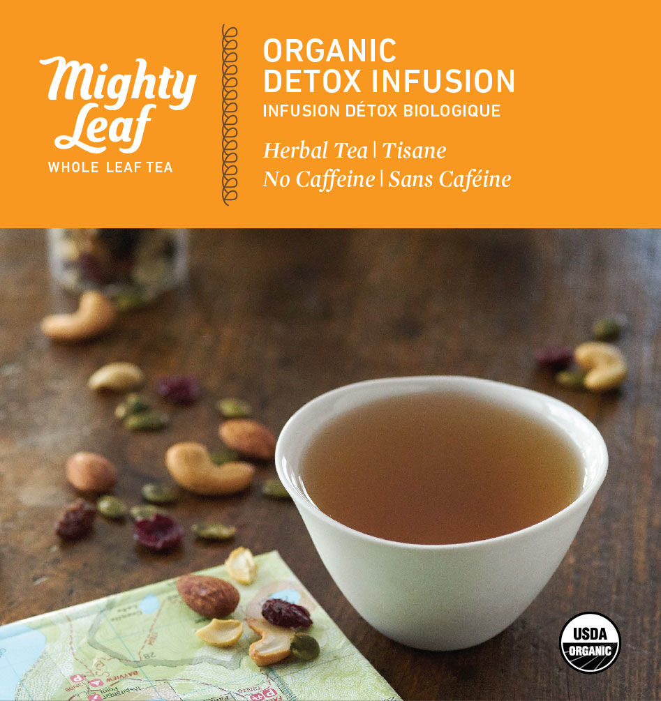 オーガニック ビーガン デトックスインフュージョン ティーパック5袋入り Craft F