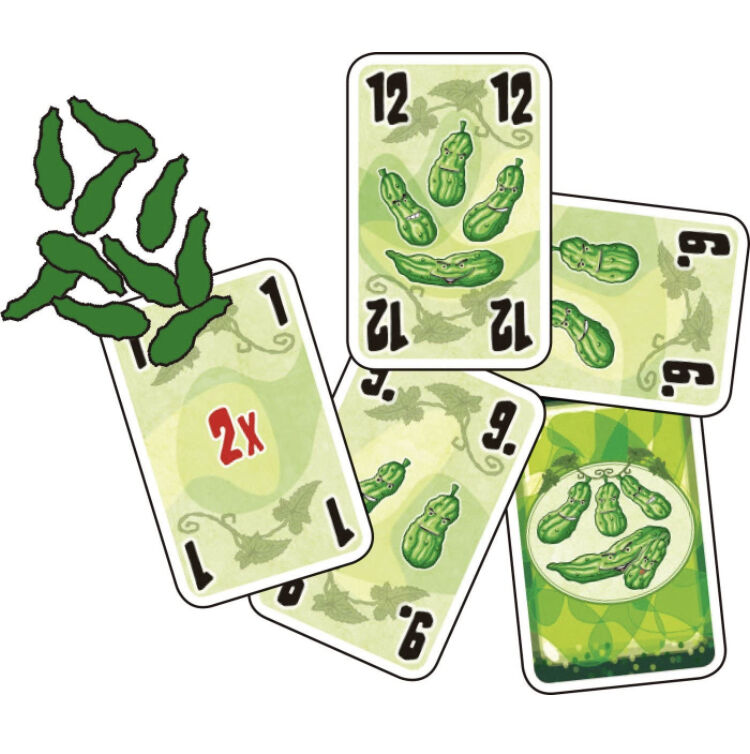 5本のキュウリ 完全日本語版 | りば工房|ボードゲームグッズの通販専門店