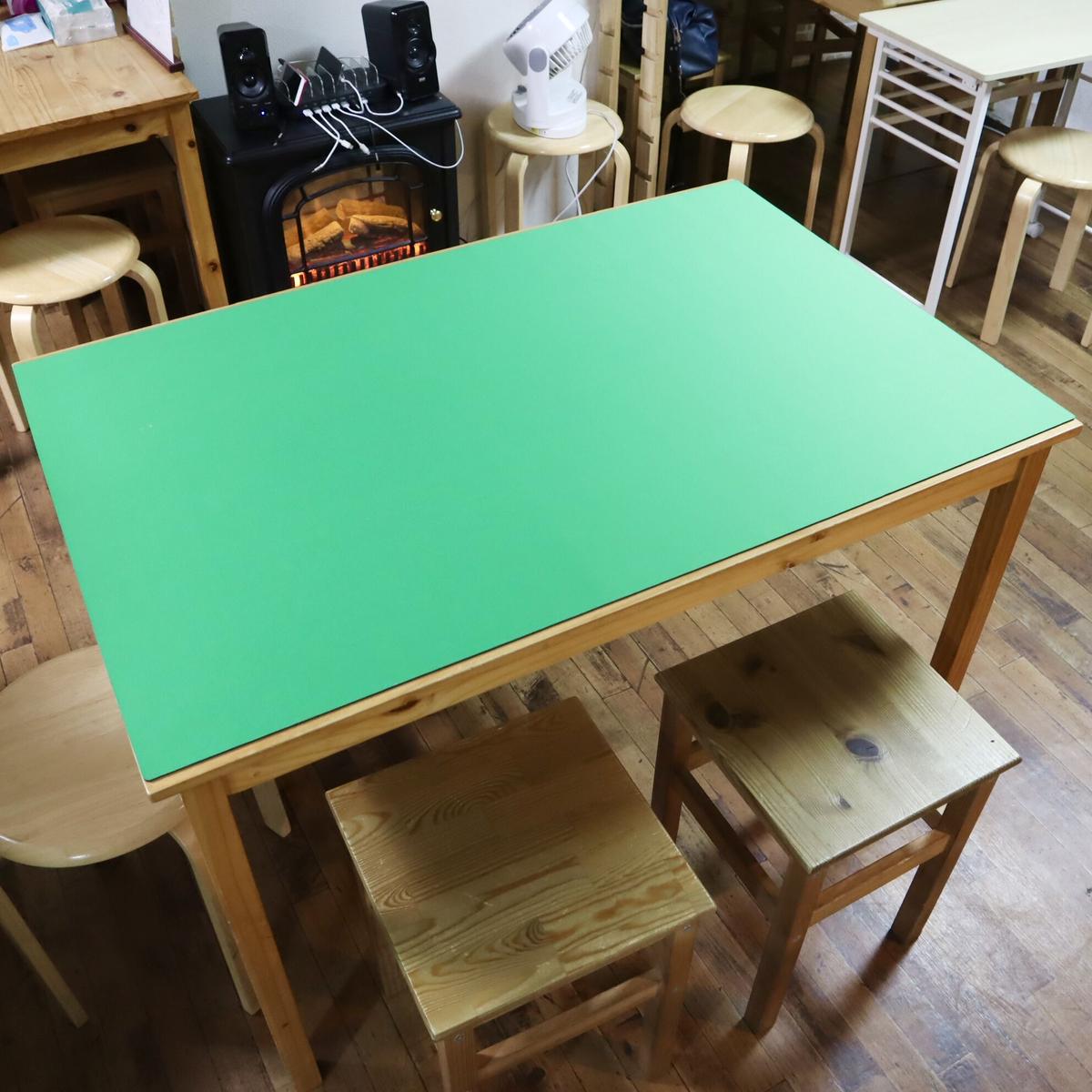 ボードゲーム専用プレイマット 緑 りば工房 ボードゲームグッズの通販専門店