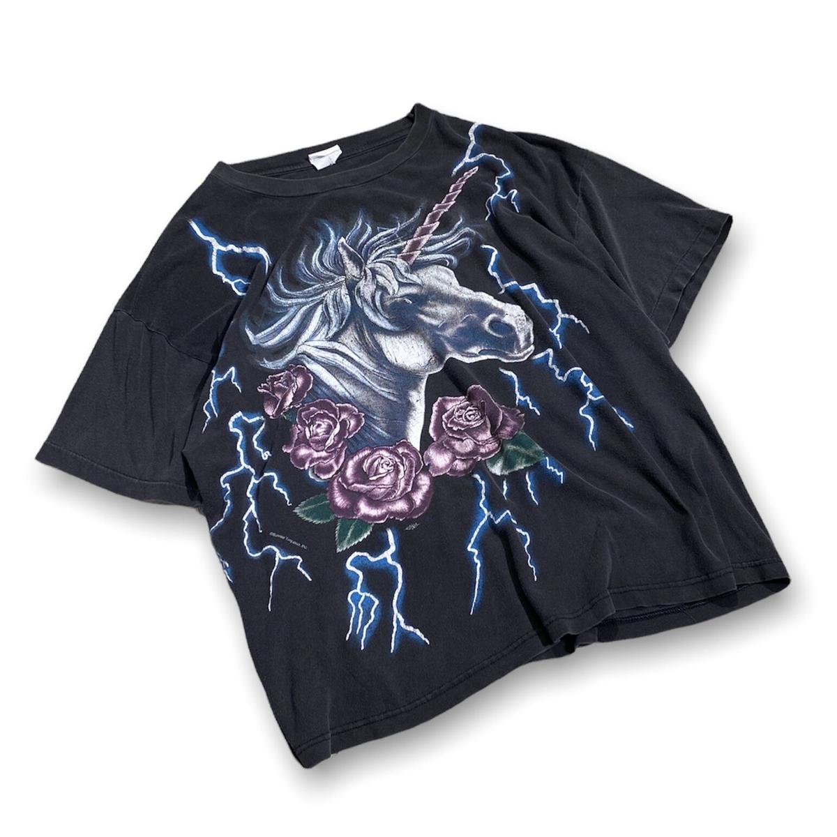90's American Thunder / Unicorn / Faded T-shirt