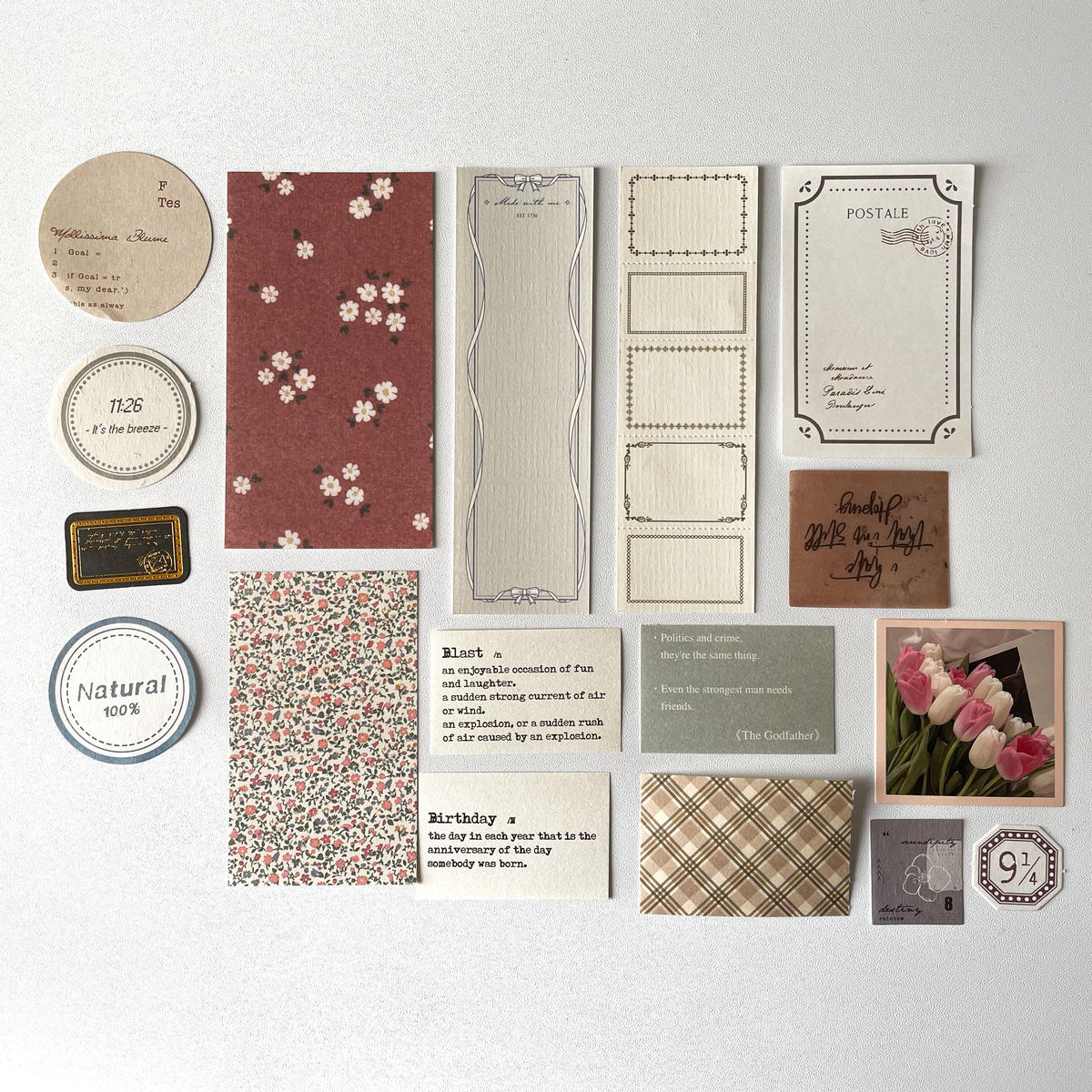 注目ブランド きらり。様【❣️お買い得品❣️】デザインペーパー A7