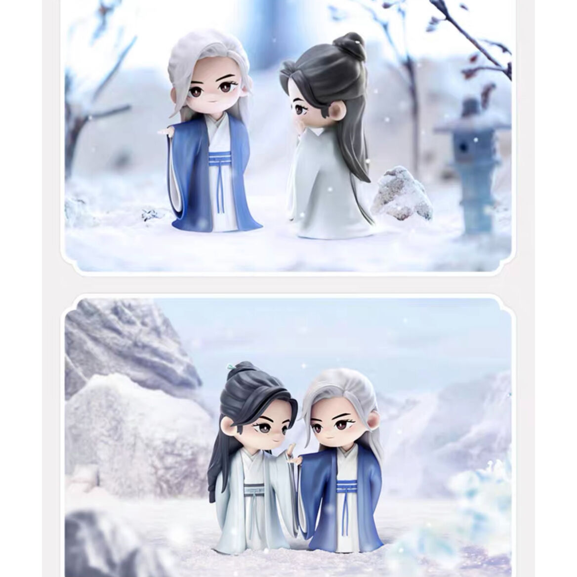 山河令 公式グッズ フィギュア 雪山ver