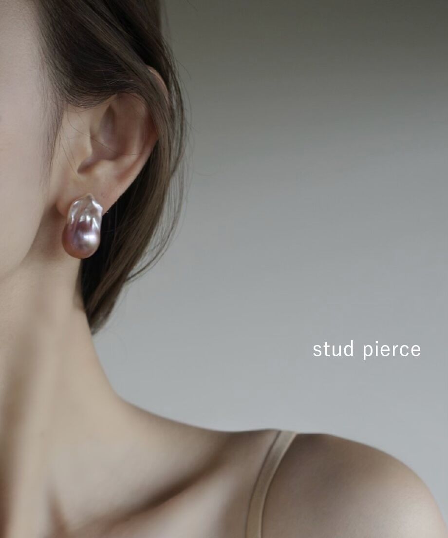 ripsalis リプサリス gray oyster パール ピアス | protegervacinas.com.br