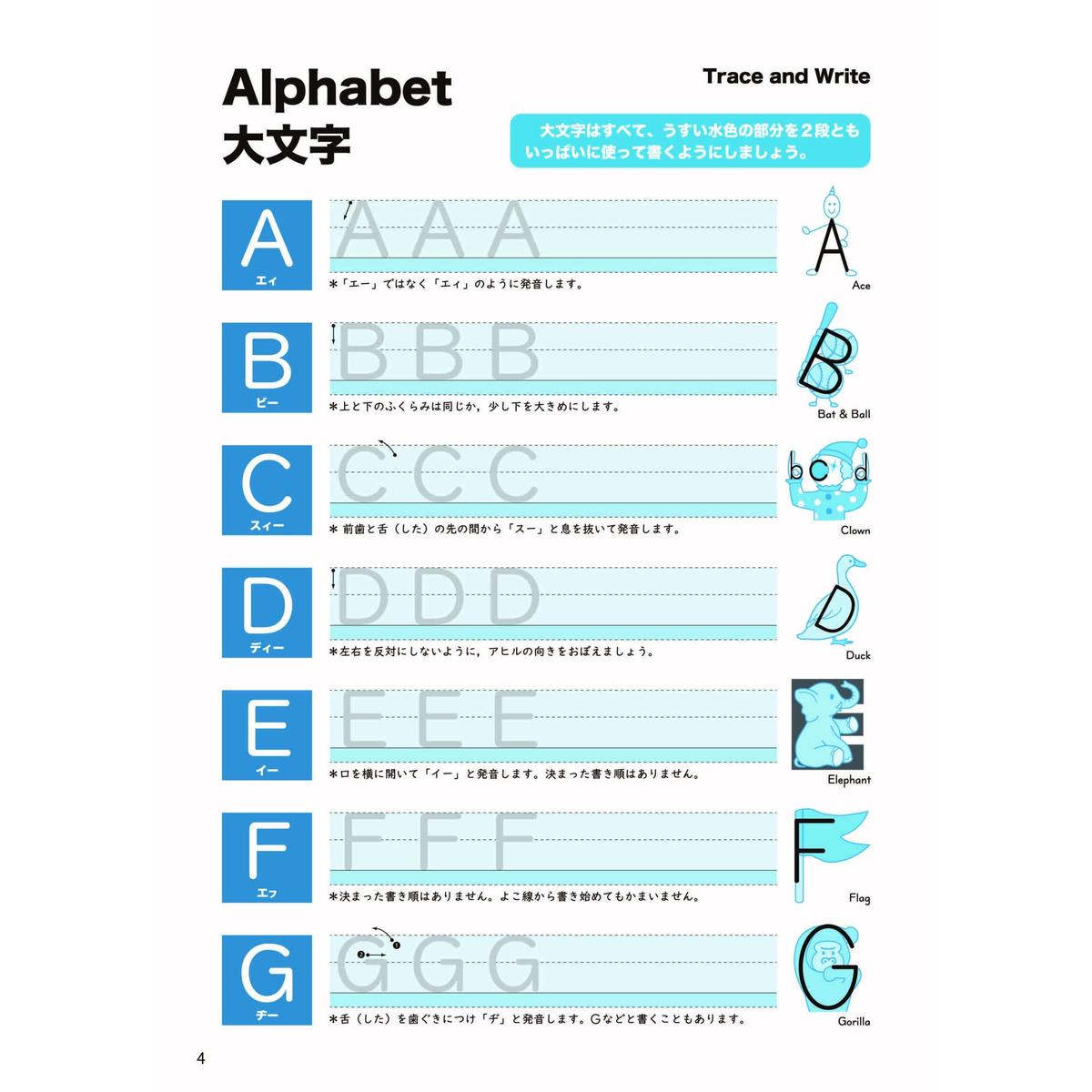 よめる かける Abc英語れんしゅうちょう 第２版 リヴォルヴ開発教材ストア