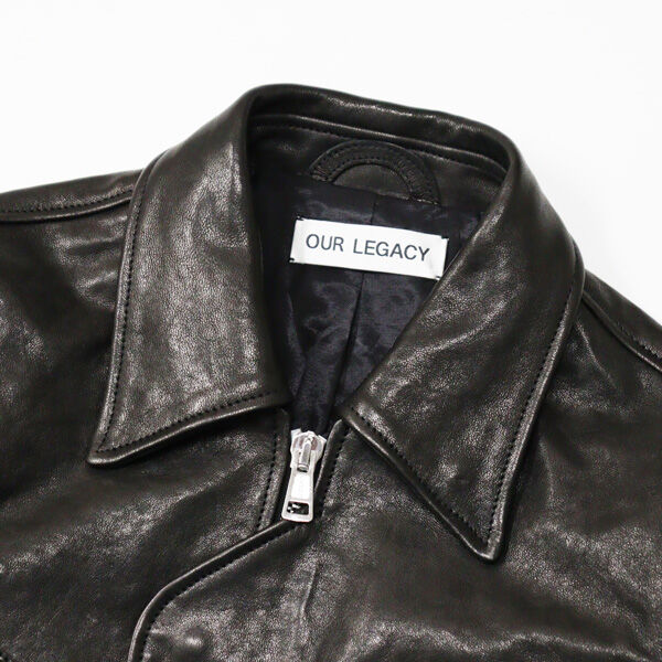 OUR LEGACY(アワー レガシー) 安心価格 our legacy 19万円 新品 22ss jacket demon レザージャケット