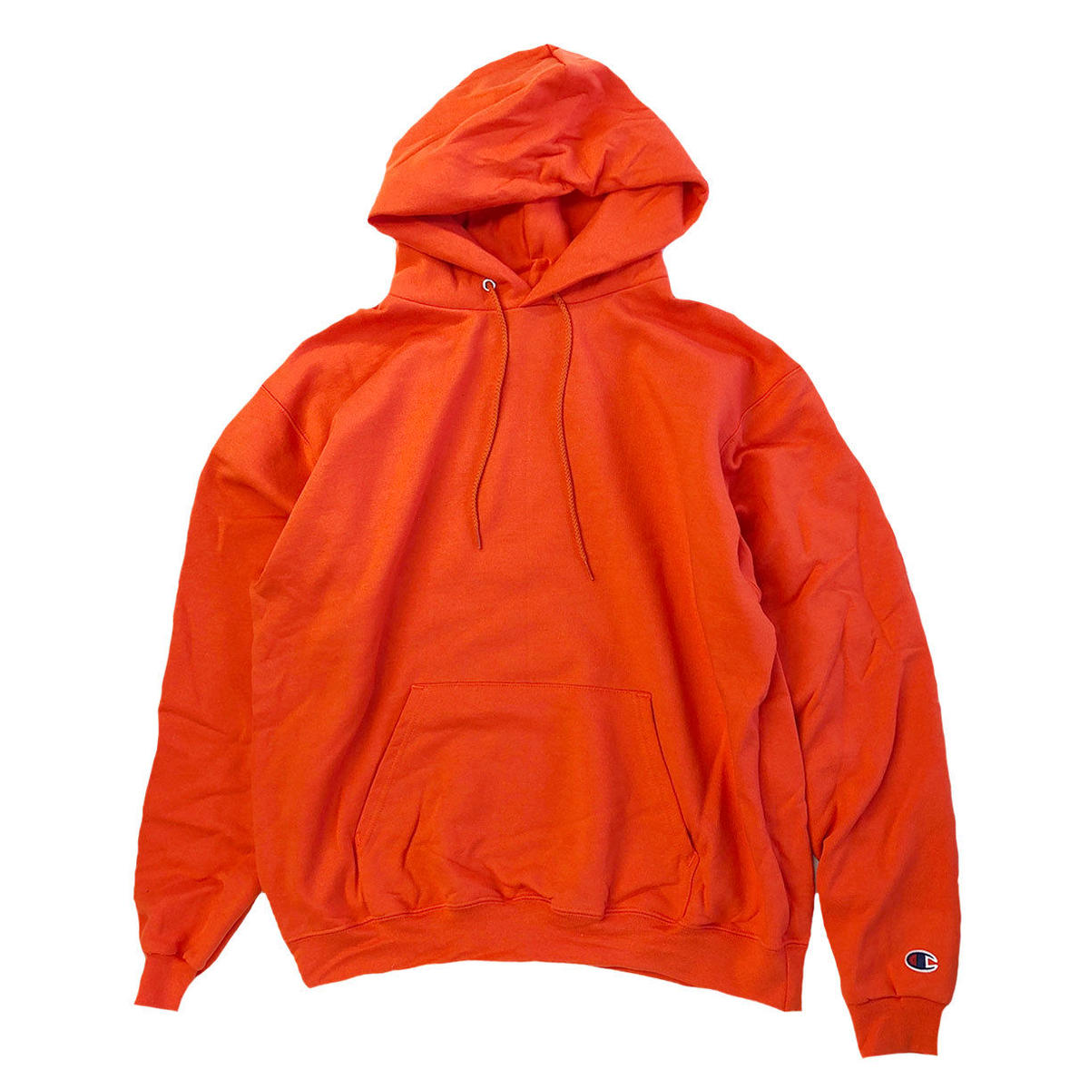 Champion Eco 9oz Pullover Hood Orange チャンピオン