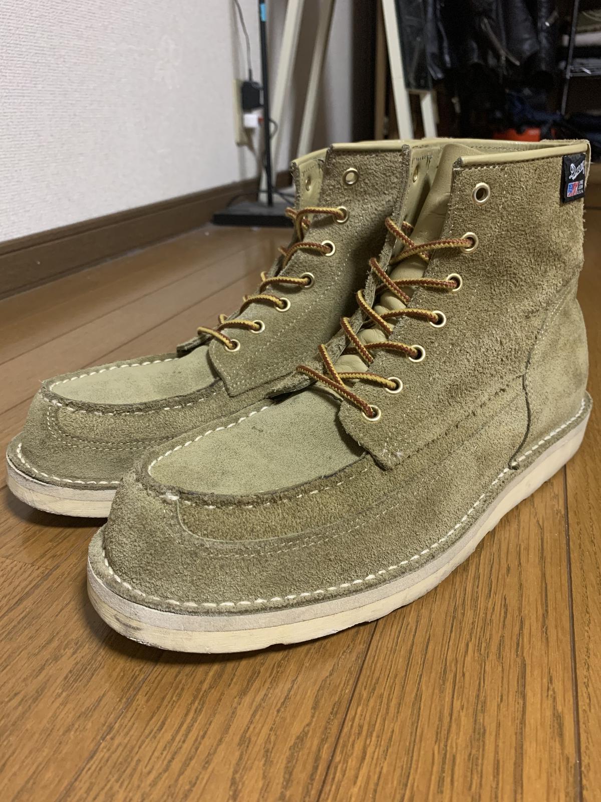 エクルベージュ ダナー ワークモックトゥブーツ - ブーツ