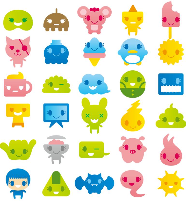 スーパーかわいいgraphics素材集 Flop Design Shop