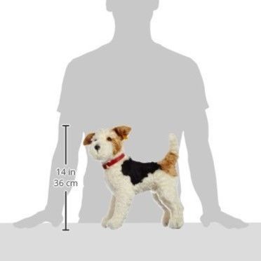 シュタイフ●Steiff 031717●犬、フォクシーフォックステリア●35cm●Hund Foxy Foxterrier