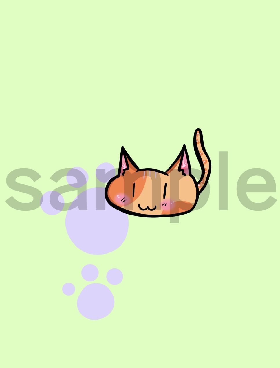 アイコン用 猫イラスト 茶トラ A Ver アイフリ Aifuri