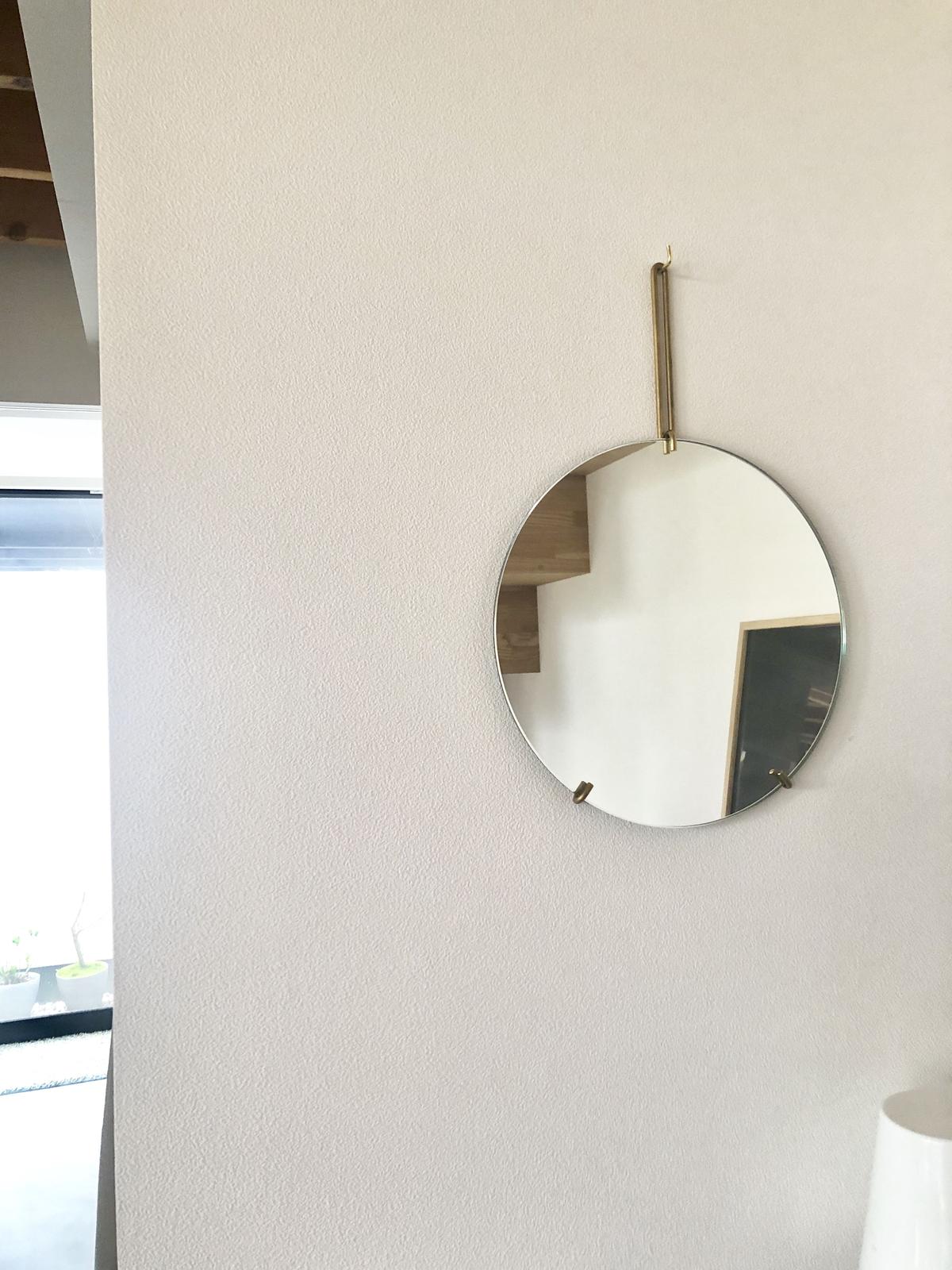 MOEBE /WALL MIRROR Brass- Ø 30cm』 | SALVE