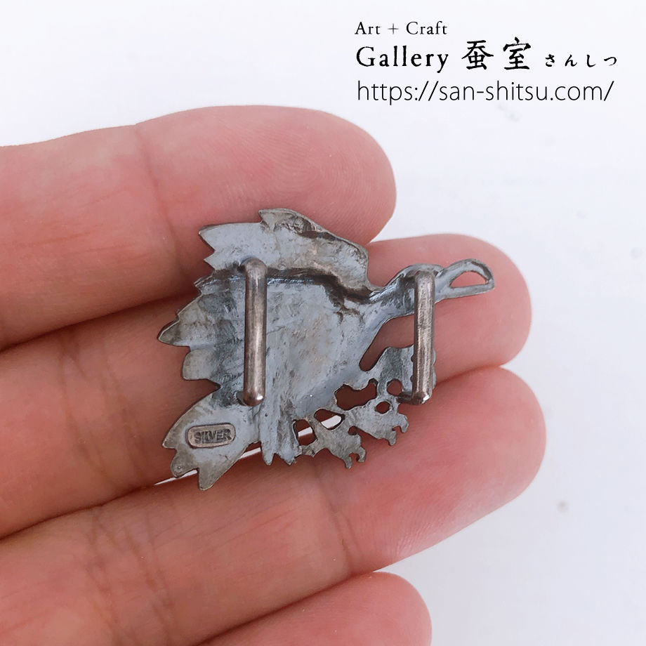 騎西屋 八咫烏 小 帯留 Kisaiya Obi 10 ギャラリー蚕室 Webstore 騎西屋 八咫烏 小 帯留 Kisaiya Obi 10 ギャラリー蚕室 Webstore