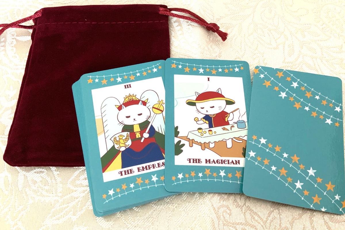 タロットカード大アルカナのセット カード２２枚 袋付 Sangathucubicle