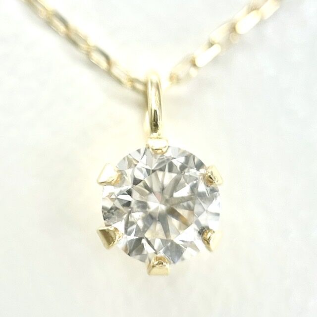 0.20ct 上質天然ダイヤモンド K18 ネックレス 0.20ct 上質天然ダイヤモンド K18 ネックレス