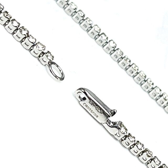 2.00ct 良質天然ダイヤモンド PT900テニスブレスレット | sanlemojewelry