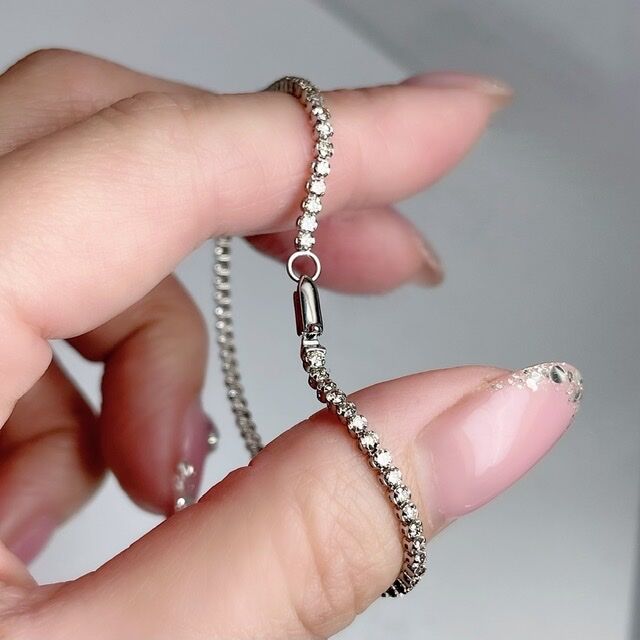 2.00ct 良質天然ダイヤモンド PT900テニスブレスレット | sanlemojewelry