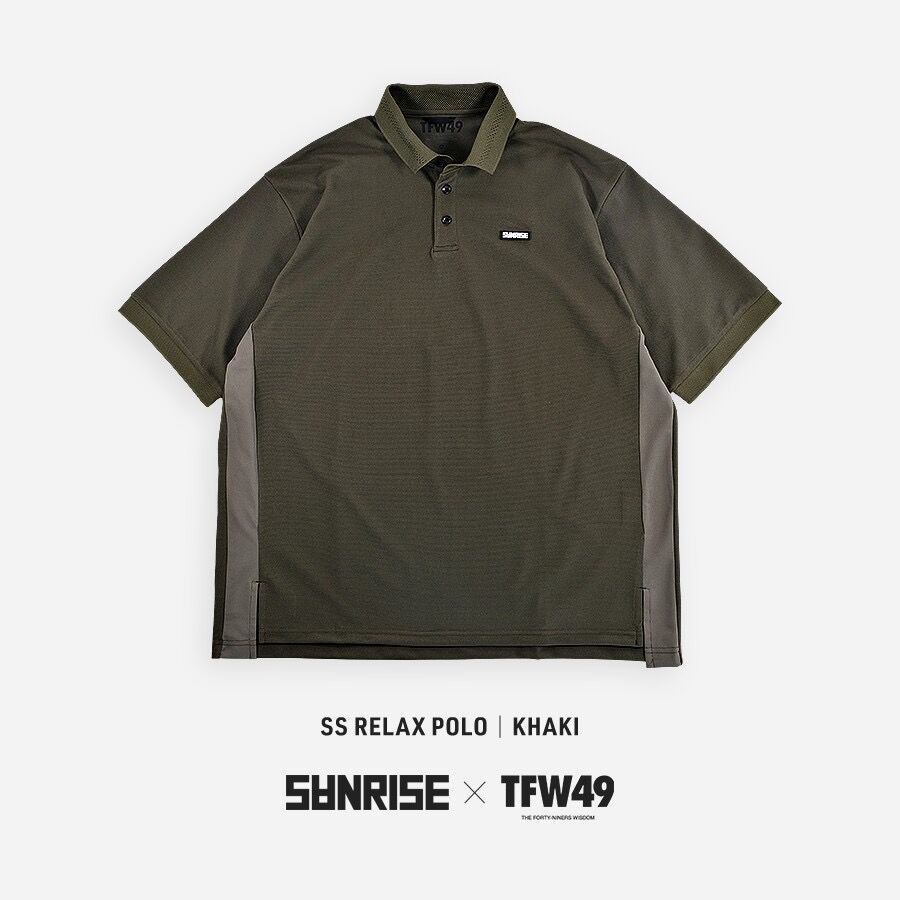 【TFW49 RELAX POLO】 KHAKI