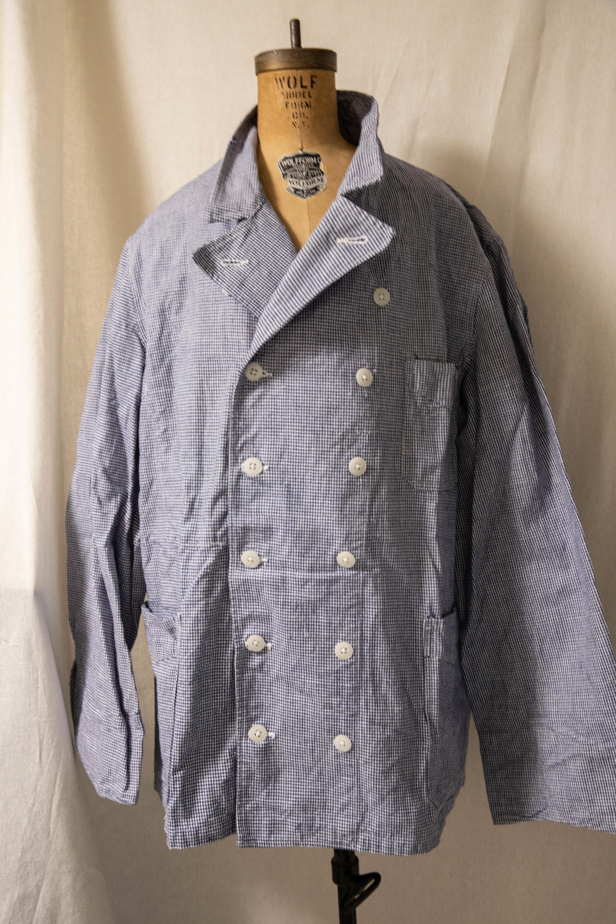 30%割引グレイ系,L当店だけの限定モデル 珍品 60s エクレールジップ 日本直販 珍品 60s フランスのコックジャケット エクレールジップ Gジャン/デニムジャケット