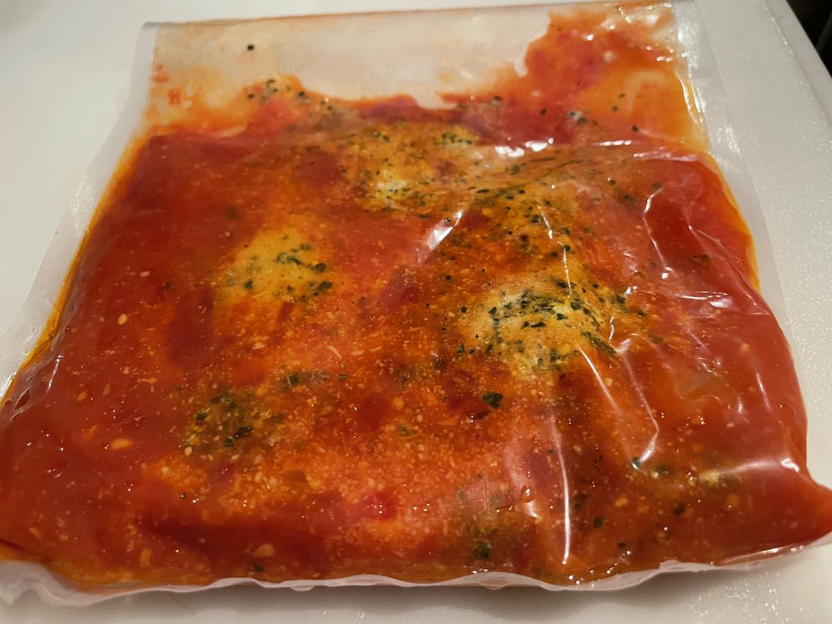 木の芽の香りのトマトスープ Licht