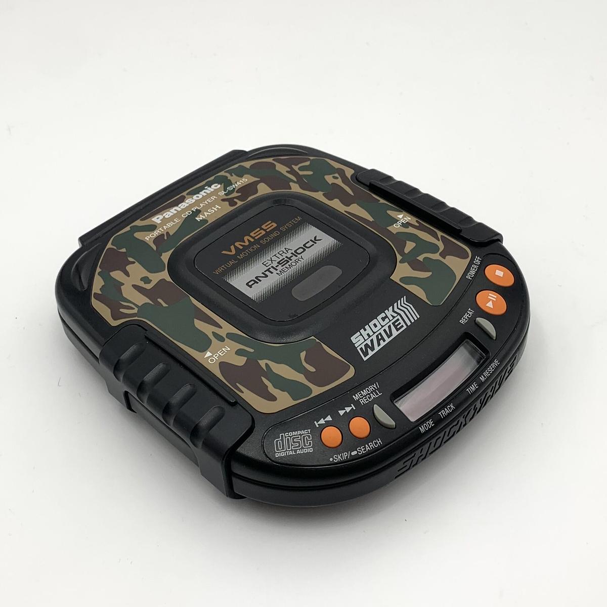 WEB限定デザイン [完動品]パナソニック ショックウェーブ CDプレーヤー