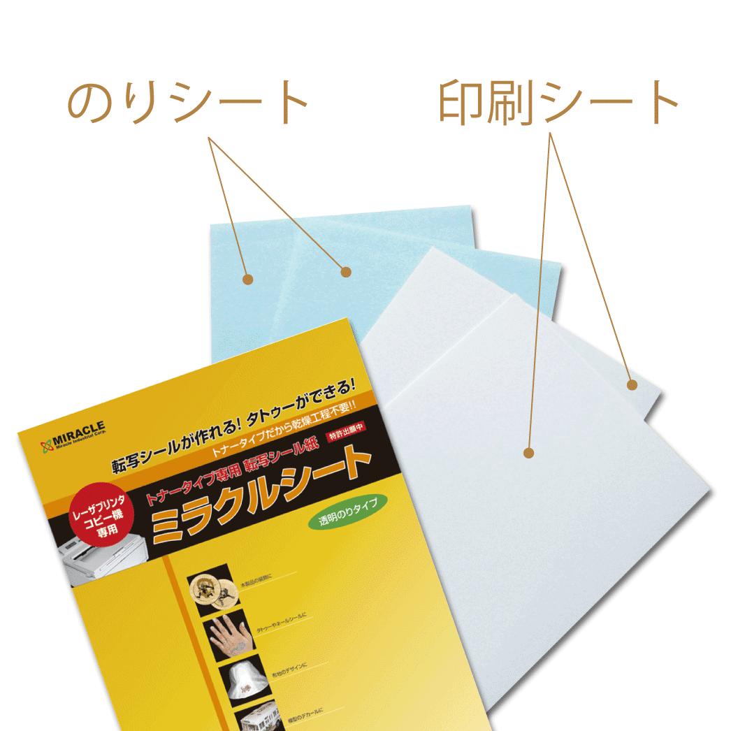 水転写シール作成キット トナーインク専用 透明地タイプ 5冊セット Seal Land S 水転写シール作成キット トナーインク専用 透明地タイプ 5冊セット Seal Land S