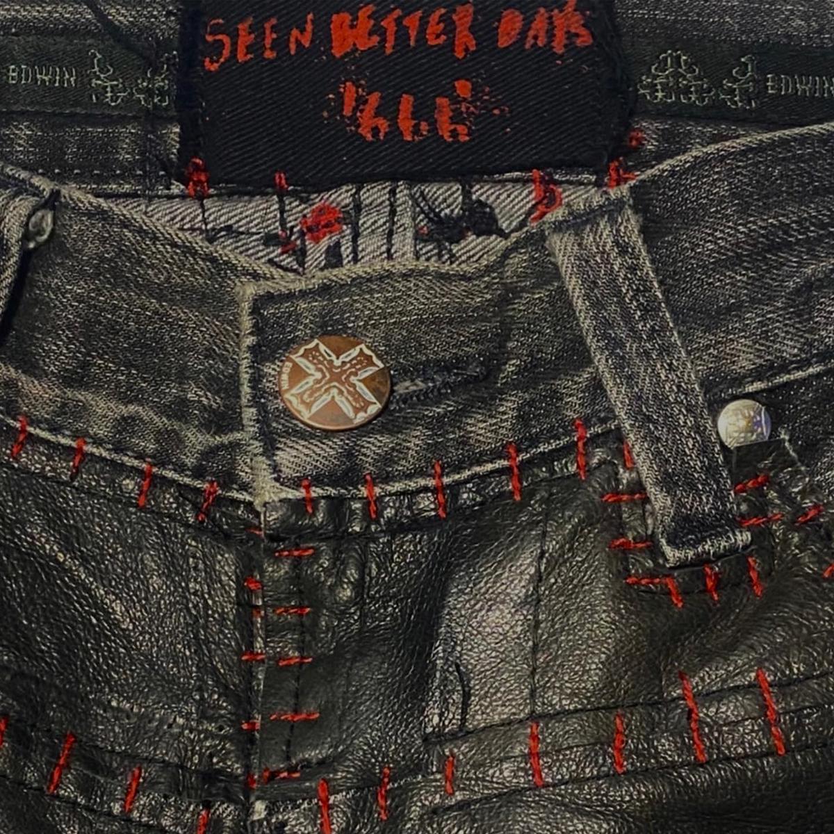 1of1 Handmade Leather Crust Pants (Type A) SE...