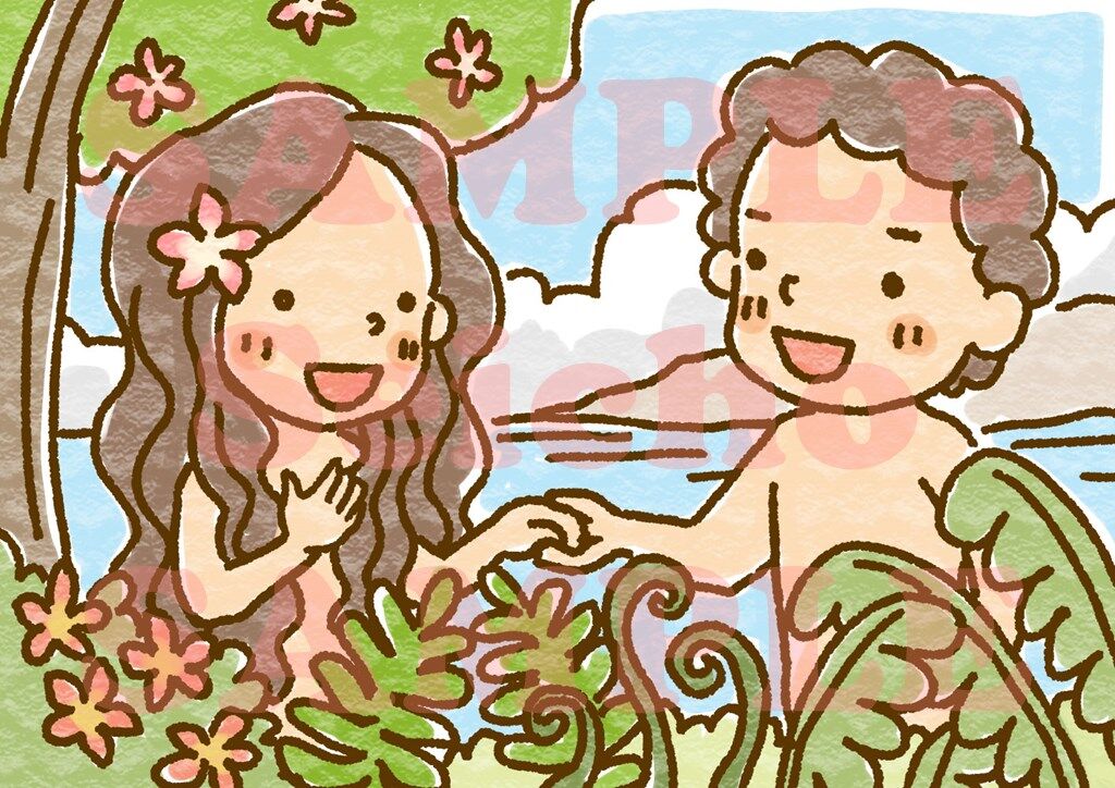 聖書 エバ _ 創世記 アダムとエバ – LUSAB