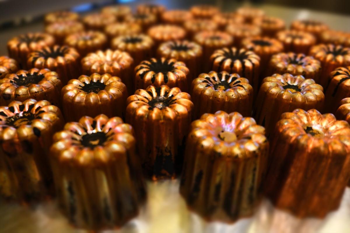 カヌレ銅型 中古（日本メーカー・錫引きなし）5個セット | Canelé Labo