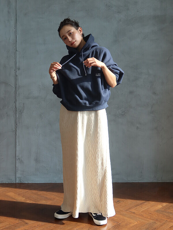 ☆セール クレドナ 刺繍ロゴパーカー アイボリー | kingswaypowernc.com