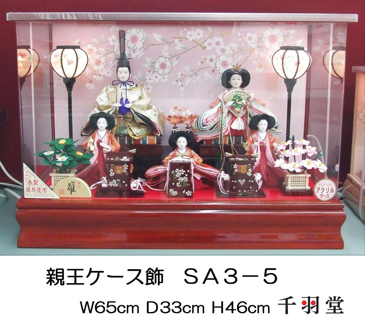 ケース ｱｸﾘﾙ赤 Sa3 5 千羽堂