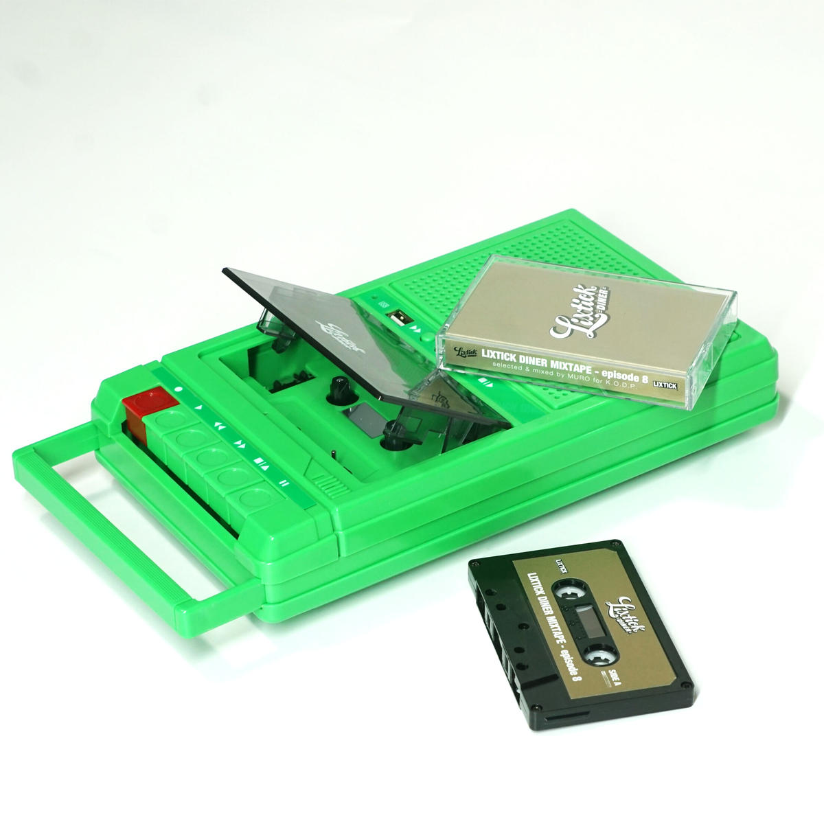 LIXTICK PORTABLE CASSETTE PLAYER & MURO