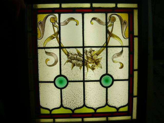 アールヌーボーステンドグラス 053 アンティークシェラトン