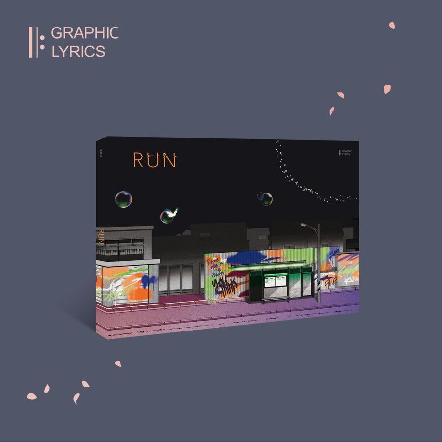 Bts Run Graphic Lyrics Vol 4 Shibuya Tsuta