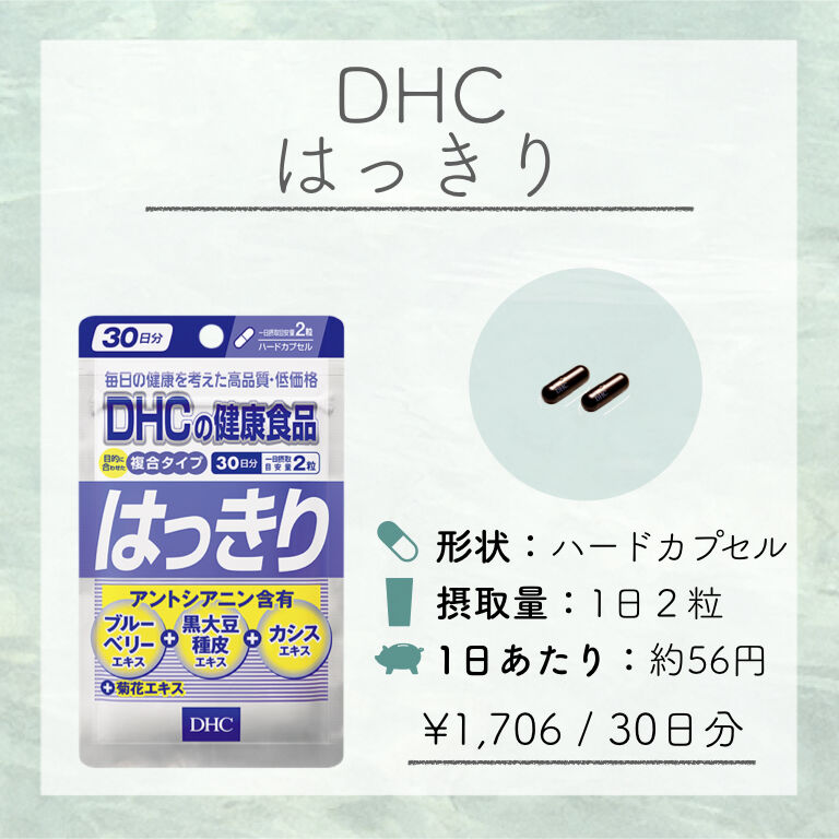 Dhc はっきり Shikiment