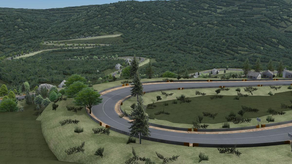 山間部コース GT6風【アセットコルサ用コースMOD / FREE MAP#5】 | 清秀庵
