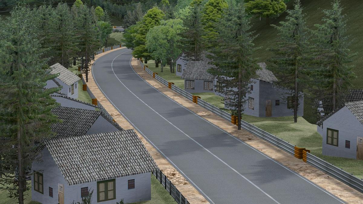 山間部コース GT6風【アセットコルサ用コースMOD / FREE MAP#5】 | 清秀庵
