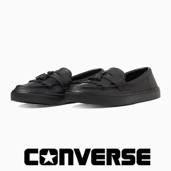コンバース オールスター クップ ローファー ブラック 黒 converse