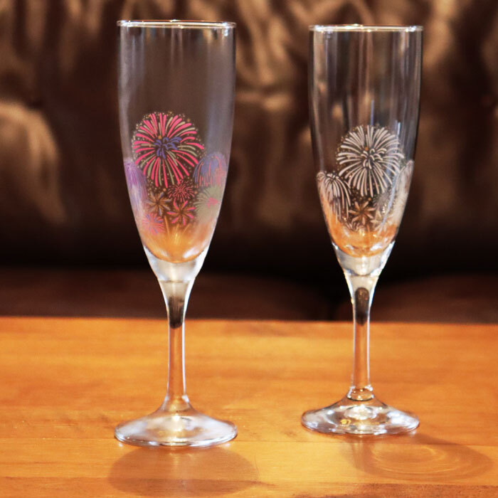 超目玉 新品 シャンパングラス2個セット ゴシップガール 国産 Cicili Tv